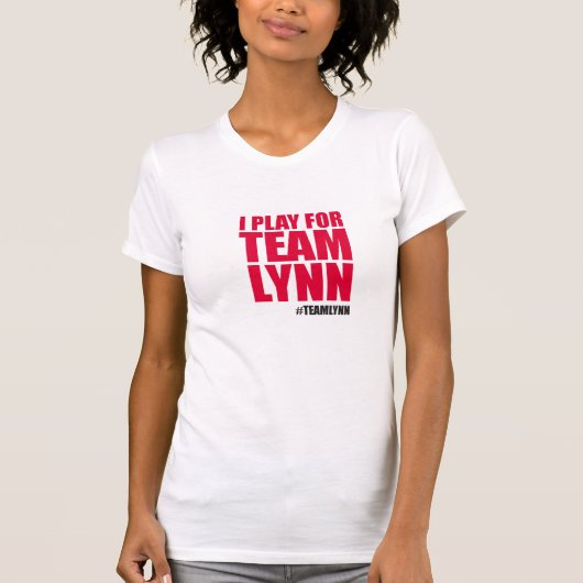 Das Team-Lynn-T-Shirt der Frauen T-Shirt (Vorderseite)