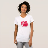 Das Team-Lynn-T-Shirt der Frauen T-Shirt (Vorne ganz)