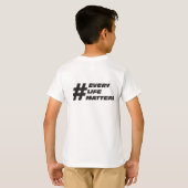 Das Team-Menschen-T - Shirt des Kindes (Schwarz voll)