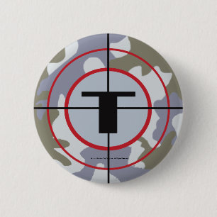 Das Techno Stamm-Logo Button