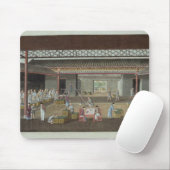 Das Tee-Depot (Gouache auf Seide) Mousepad (Mit Mouse)