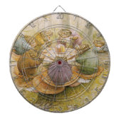 Das Tee-Party der Toads (von Beatrix Potter) Dartscheibe (vorne)