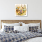 Das Tee-Party der Toads (von Beatrix Potter) Leinwanddruck (Insitu (Schlafzimmer))