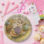 Das Tee-Party der Toads (von Beatrix Potter) Pappteller (Party)
