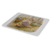 Das Tee-Party der Toads (von Beatrix Potter) Schneidebrett (Ecke)