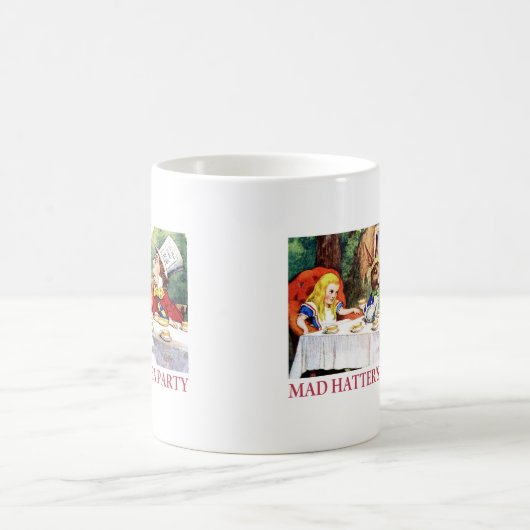 DAS TEE-PARTY DES MAD HATTER KAFFEETASSE (Mittel)