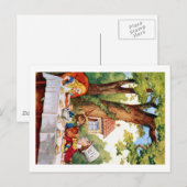 DAS TEE-PARTY DES MAD HATTER POSTKARTE (Vorne/Hinten)