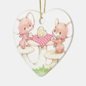 Das Teilen ist kümmerte Frühlings-Sommer-Mäuse Keramikornament (Links)