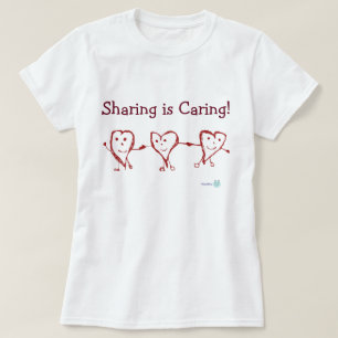 Das Teilen ist sich kümmerte! Polyamory T - Shirt