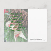 Das teilende Weihnachten u. kümmerte Postcard2 - (Rückseite)