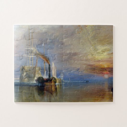 Das Temeraire-Schiff von Turner Puzzle (Horizontal)