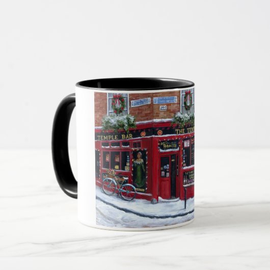 Das Tempel-Bar Tasse (Vorderseite Links)