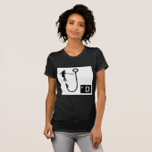 Das Tennis der Frauen gehakt T-Shirt (Vorne ganz)