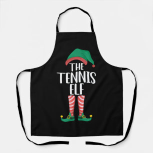 Das Tennis-Elf-Weihnachten der passenden Familieng Schürze