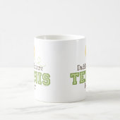 Das Tennis-Freund-Tasse des Vatis zukünftige Kaffeetasse (Mittel)