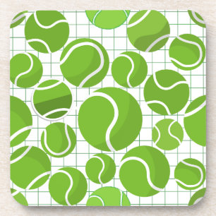 Das Tennisball-Muster Getränkeuntersetzer