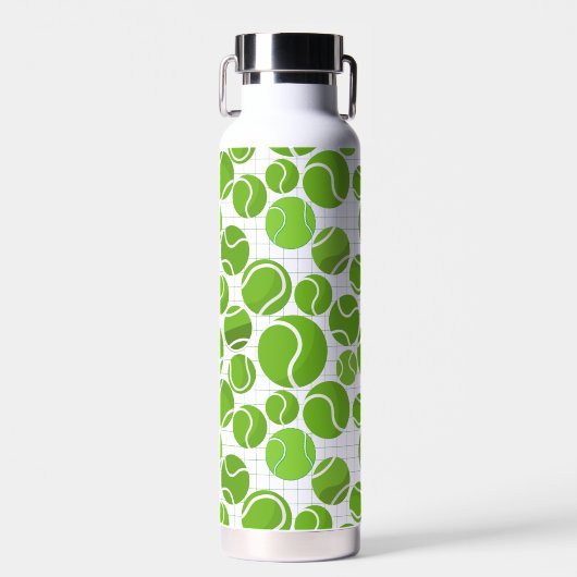Das Tennisball-Muster Trinkflasche (Vorne)
