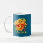 Das Tet-Pferd Vietnamesischer Mondkalender Kaffeetasse (Links)
