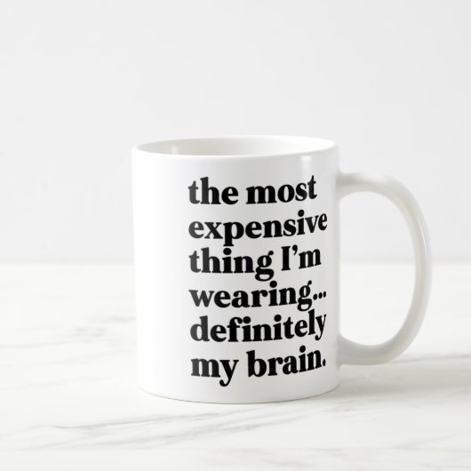 Das teuerste, was ich trage... definitiv kaffeetasse (Rechts)