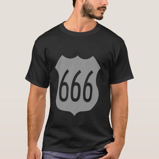 Das Teufels-Wegzeichen T-Shirt (Vorderseite)