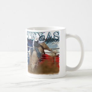 Das Texas-Ausstatter-Rodeo Bullrider Kaffeetasse