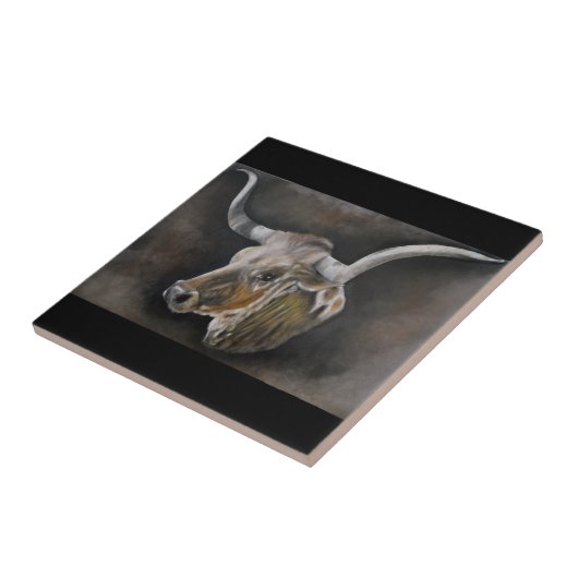 Das Texas Longhorn Fliese (Seite)