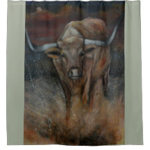 Das Texas Longhorn Stier