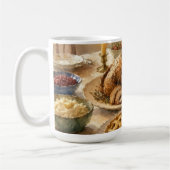 Das Thanksgiving-Dinner Kaffeetasse (Links)