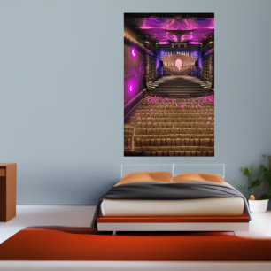 Das Theater AI Art Poster
