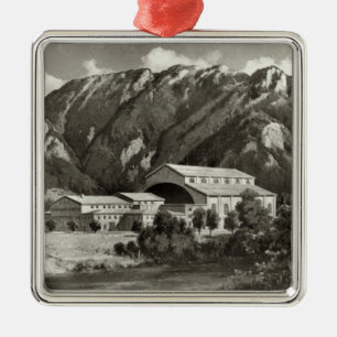 Das Theater bei Oberammergau, 1930 Ornament Aus Metall