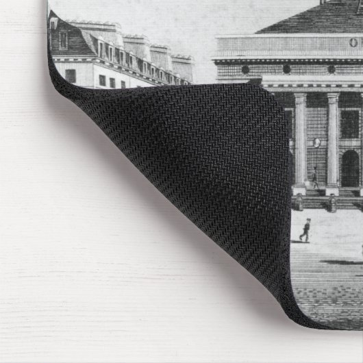 Das Theater de L'Odeon, 1830 Mousepad (Ecke)