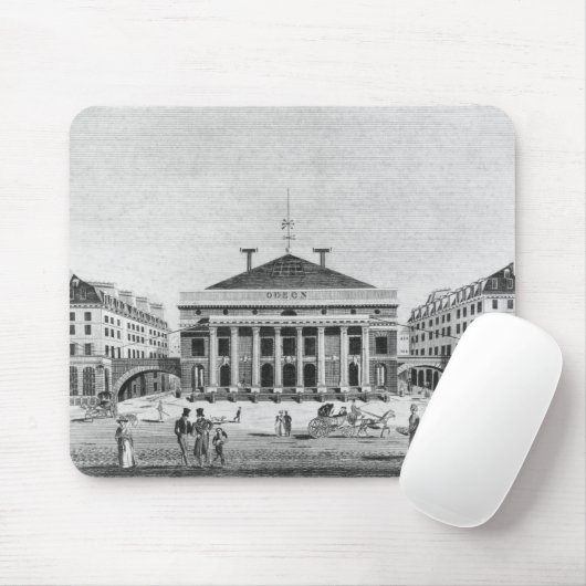 Das Theater de L'Odeon, 1830 Mousepad (Mit Mouse)