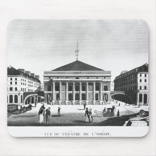Das Theater de L'Odeon, c.1830 Mousepad (Vorne)