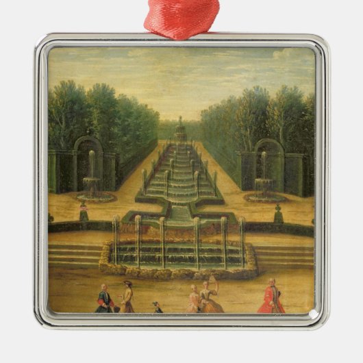 Das Theater d'Eau in Versailles Silbernes Ornament (Vorne)