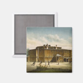 Das Theater in Dresden Magnet (Vorderseite/Rückseite)