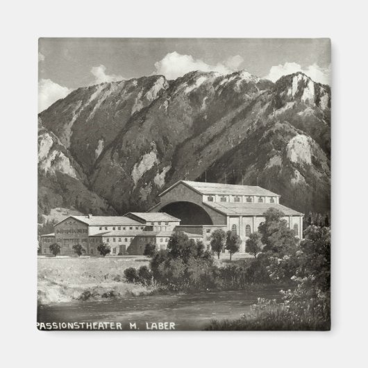 Das Theater in Oberammergau, 1930 Magnet (Vorne)