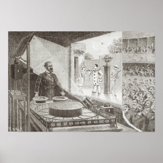 Das Theater Optique und sein Erfinder Poster (Vorne)