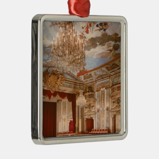 Das Theater Silbernes Ornament (Rechts)