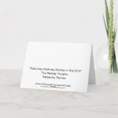 Das Theater von Florida Karte (Rückseite)