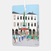 Das Theater von Florida Ornament Aus Metall (Vorderseite links)