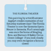 Das Theater von Florida Ornament Aus Metall (Rückseite)