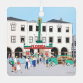 Das Theater von Florida Ornament Aus Metall (Vorderseite)