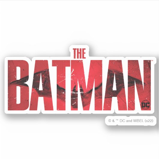 Das theatralische Logo von Batman Aufkleber (Vorderseite)