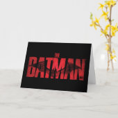 Das theatralische Logo von Batman Karte (Gelbe Blume)