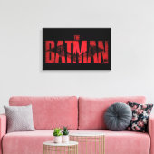 Das theatralische Logo von Batman Leinwanddruck (Insitu (Wohnzimmer))