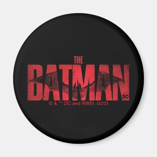 Das theatralische Logo von Batman Magnet (Vorne)