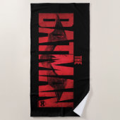 Das theatralische Logo von Batman Strandtuch (Vorderseite)