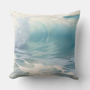Das Thema "Beach Waves" Malerei Kissen