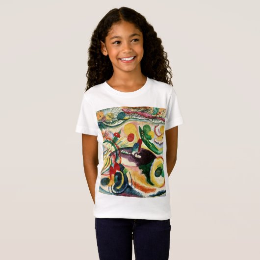 Das Thema des letzten Gerichts - Wassily Kandinsky T-Shirt (Vorne ganz)