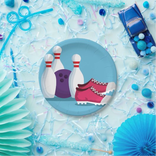 Das Thema des Party "10 Button Bowling" von Kid Pappteller (Party)